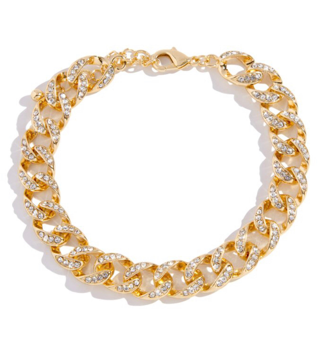 Cubana Anklet Gold