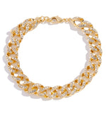 Cubana Anklet Gold
