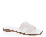 Viana Slip on Sandals - White