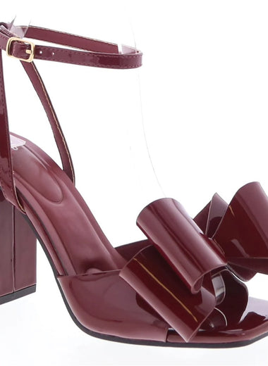 Yvonne - Cherry Block Heels
