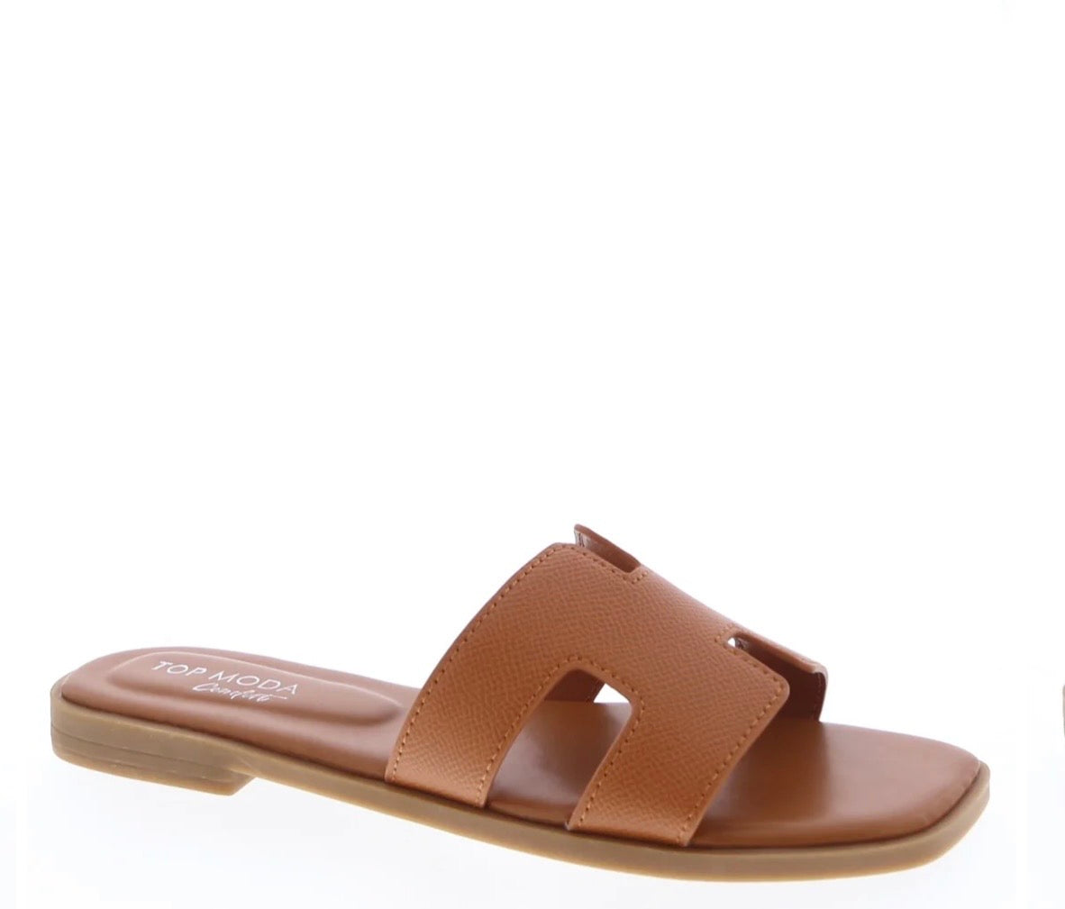 Viana Slip on Sandals - Tan
