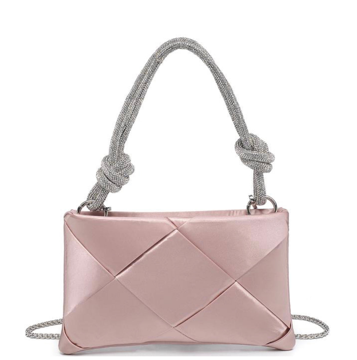 Crystal clutch - Rose